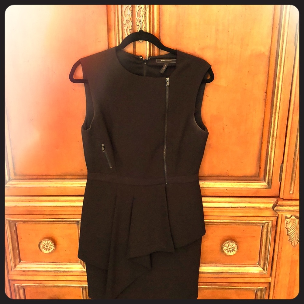 Black BCBG dress size 10